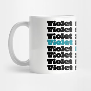 Fourth Wing Violet Teal Mug